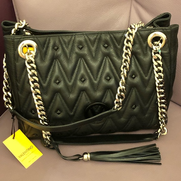 ❣️VALENTINO AUTH by Mario Valentino Luisa Satchel. - Picture 4 of 17